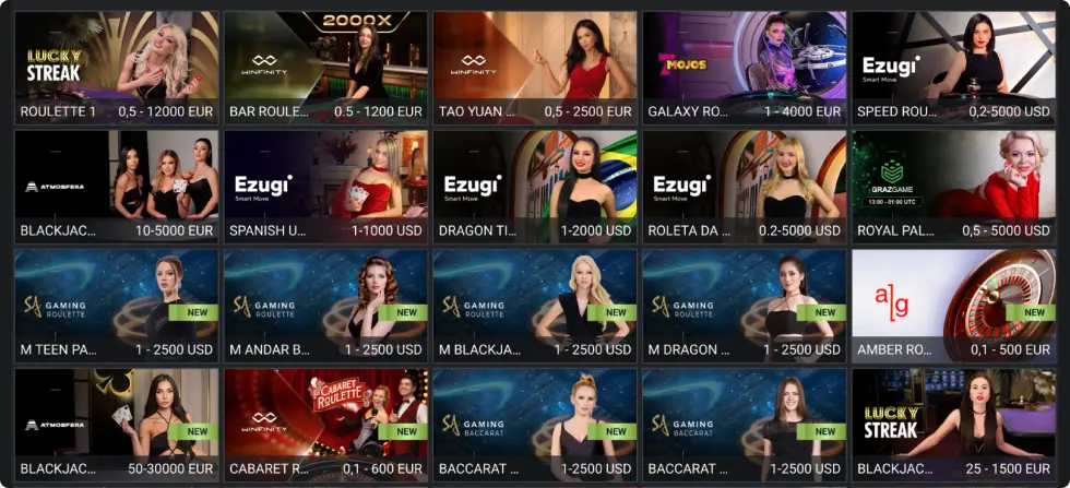 BetLabel Casino en Vivo